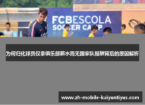 为何归化球员仅拿俱乐部薪水而无国家队报酬背后的原因解析